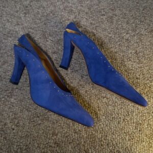 Sacha London blue heels